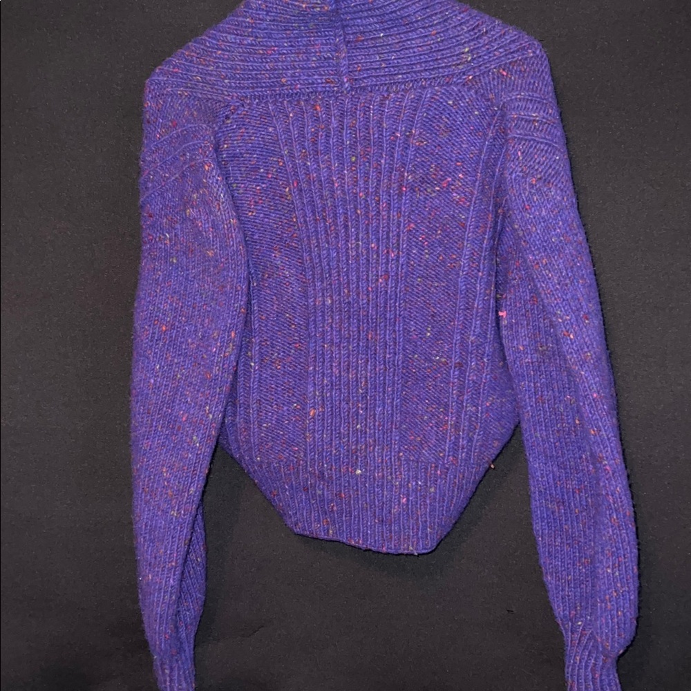 Mari Deep Purple Women's Cardigan - Picture 7 of 12